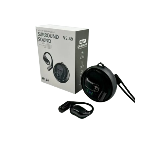 Audífonos Inalámbricos M114 OWS V5.49 – Sonido Envolvente y Diseño Deportivo - Image 2