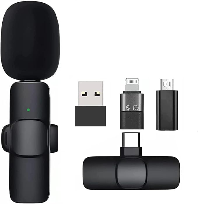 Micrófono Inalámbrico K8 con Clip – Audio Profesional para Celulares, Cámaras y Portátiles | Ideal para Vlogs, Podcasts y En Vivo - Image 2