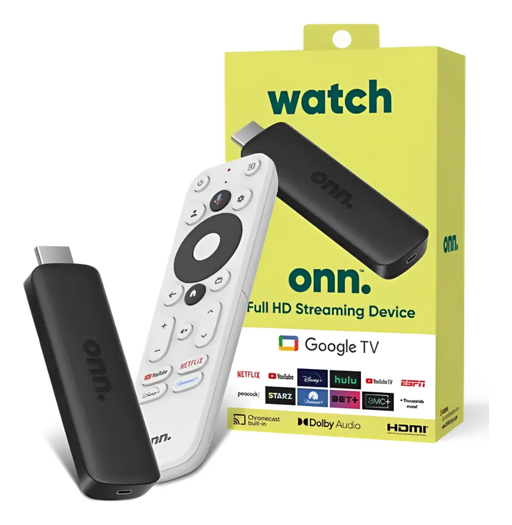 Onn Google TV – Convierte tu TV en un Televisor Inteligente de Forma Fácil y Rápida